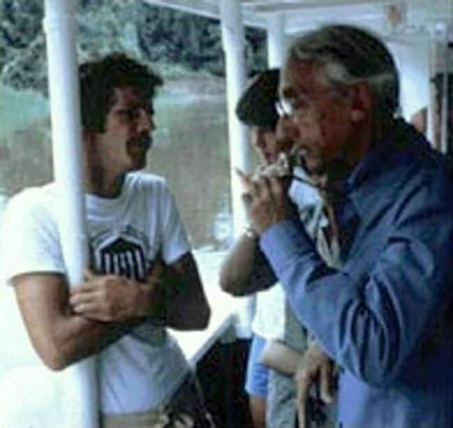 Jacques-Yves Cousteau on the Calypso