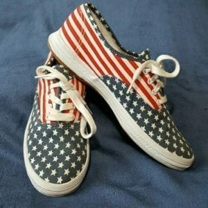 Vintage Keds, Stars and Stripes
