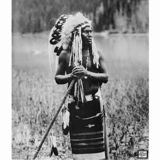 A Blackfoot medicine man known as Medicine Owl