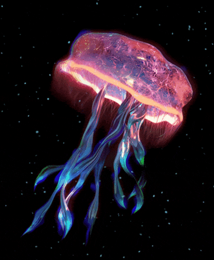 Bioluminescent Jellyfish