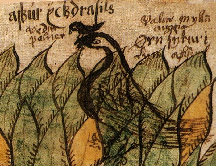 Veðrfölnir, the hawk