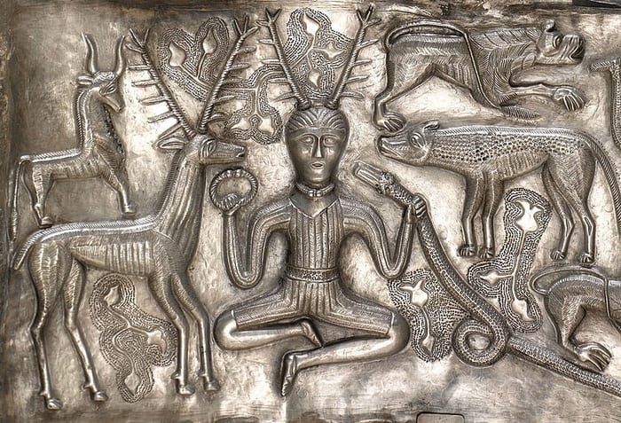 Celtic god Cernunnos
