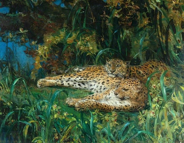 Two Leopards
