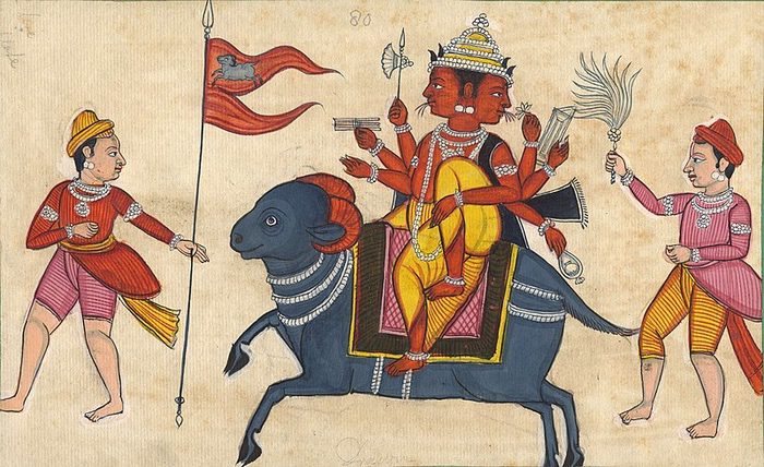 Agni and His Goat