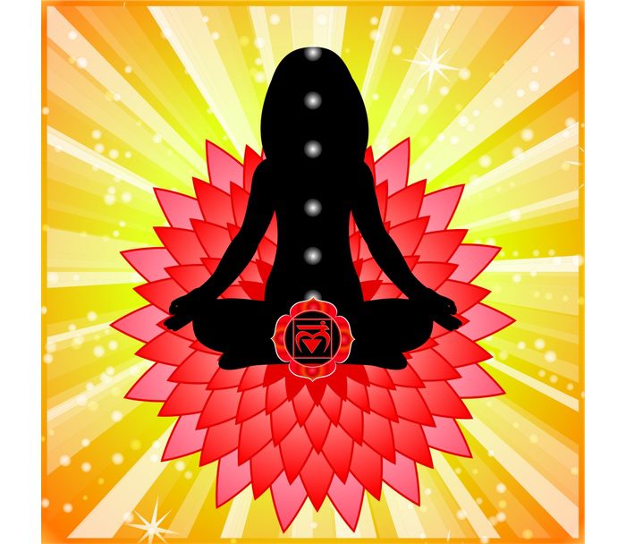 Red Chakra Illustration