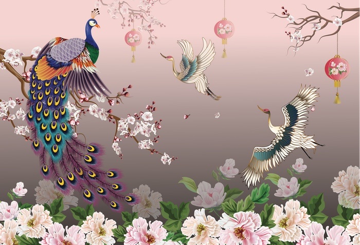 Peacocks China