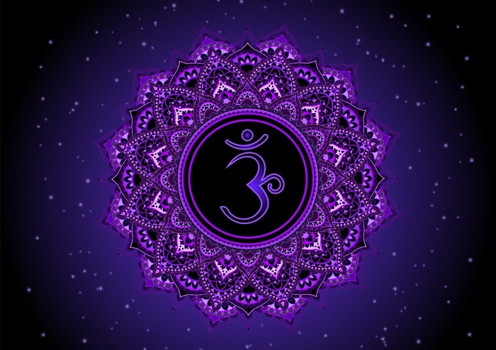 Purple Chakra Symbol