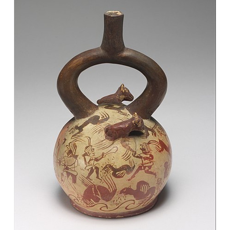 Moche Sea Lion Bottle