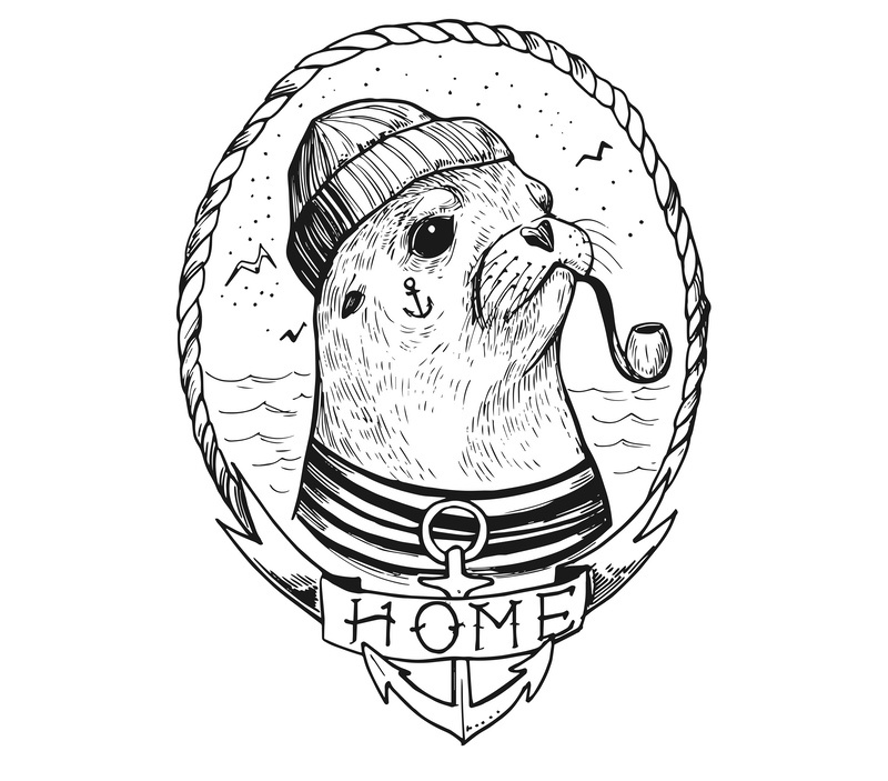 Sea Lion Tattoo