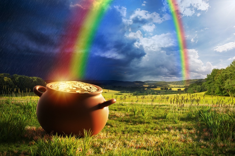 Rainbow and Pot of Gold