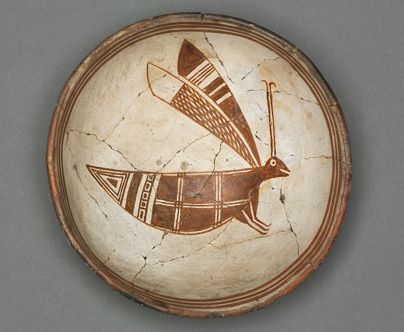 Native American Grasshopper Bowl