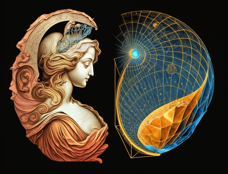 Golden Ratio in Sacred Geometry