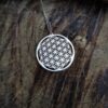 Silver Flower of Life Necklace