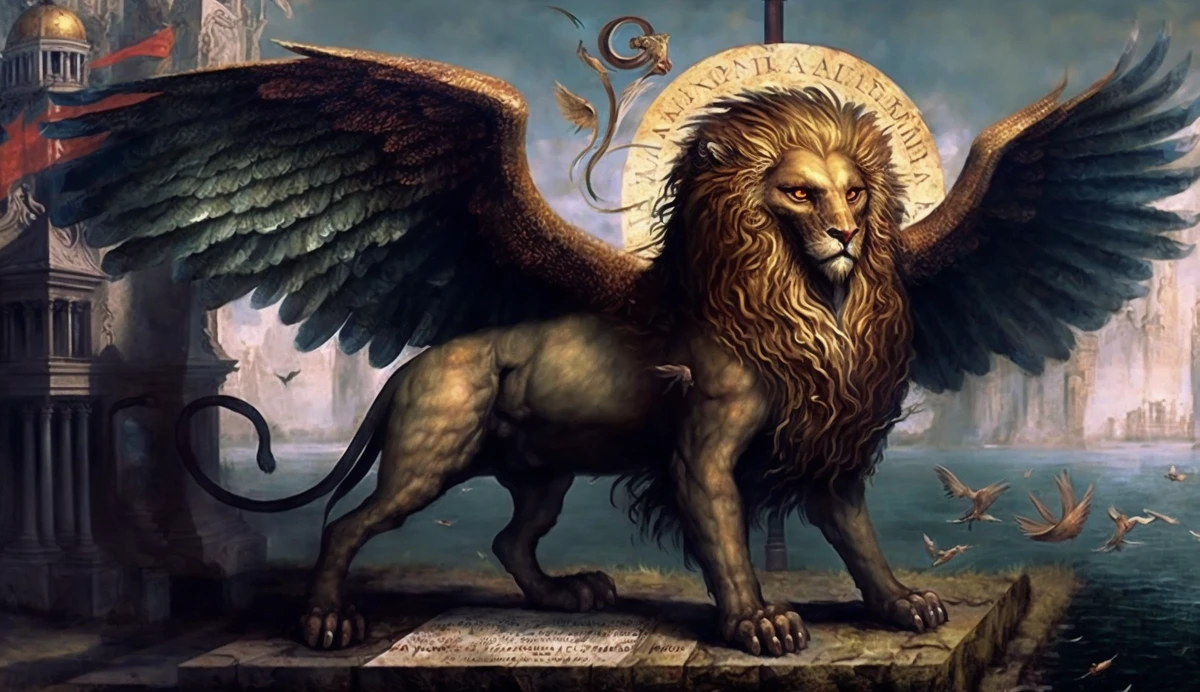28 Mythical Lions: Mythology Lions Cultures in Diverse from