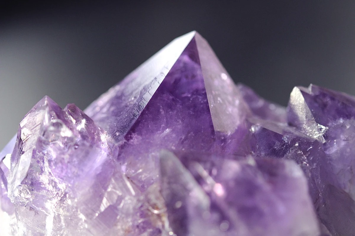 Amethyst Pyramid Shapes