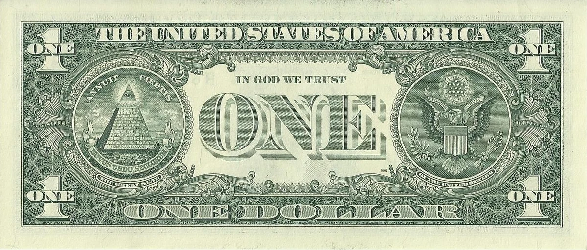 Copy of Back of U.S. Dollar Bill