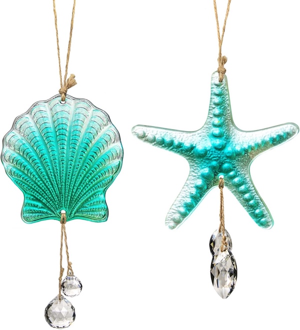 Seashell Window Crystals