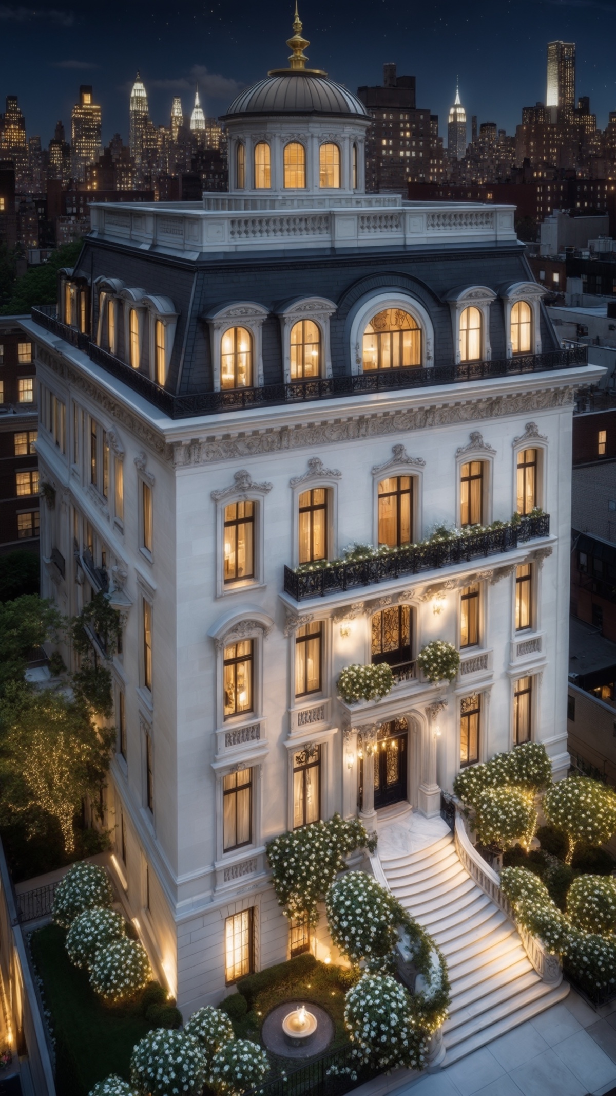 Belle Époque White Mansion New York
