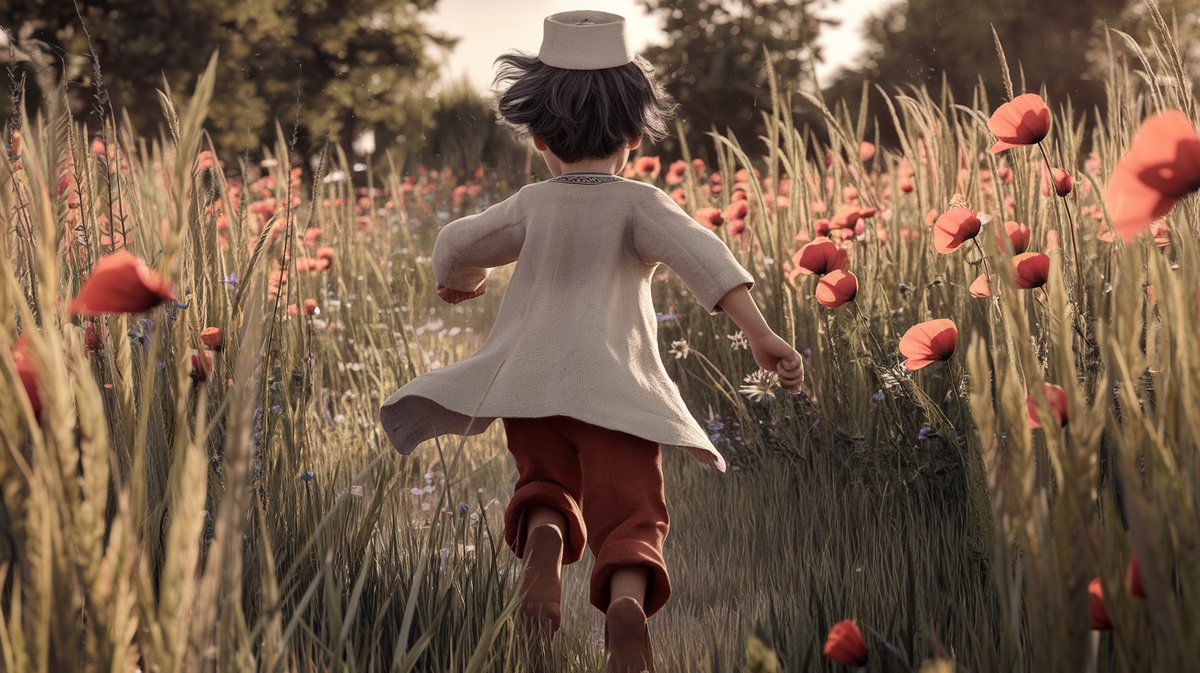 Poet Rumi as a Young Boy 