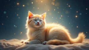 Contented Magical Cat