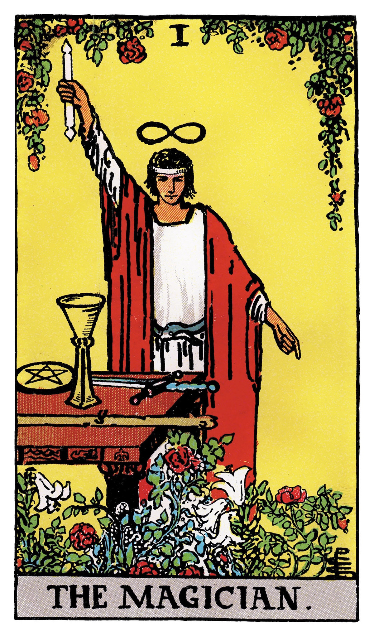 The Magician Tarot Card Rider Waite