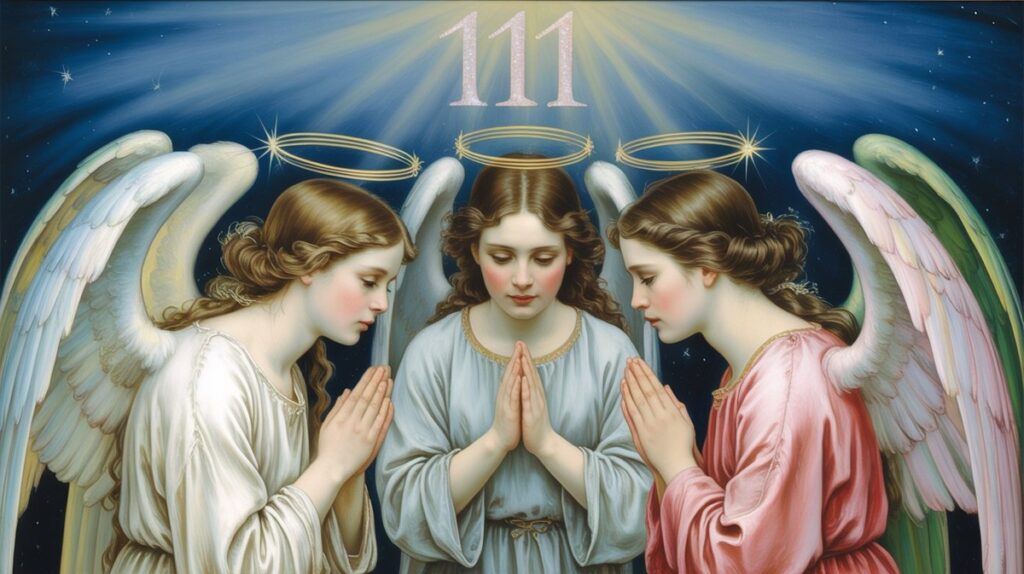 Three Angels and Angel Number 111